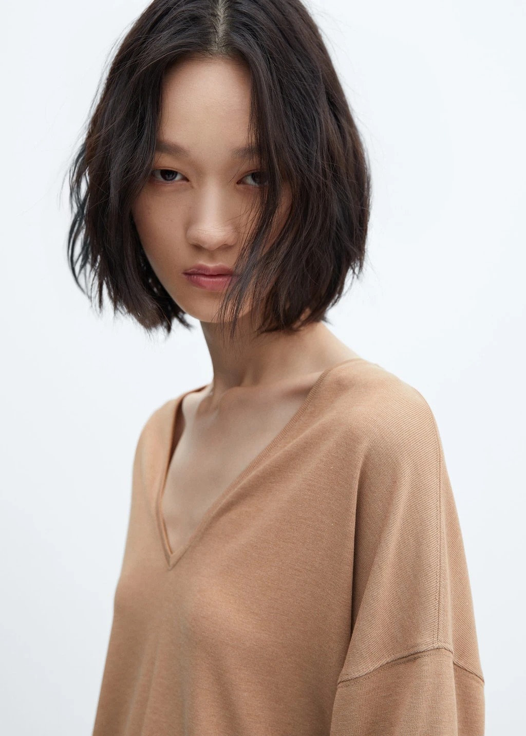 T-shirt Manches Longues Col V â Image 4