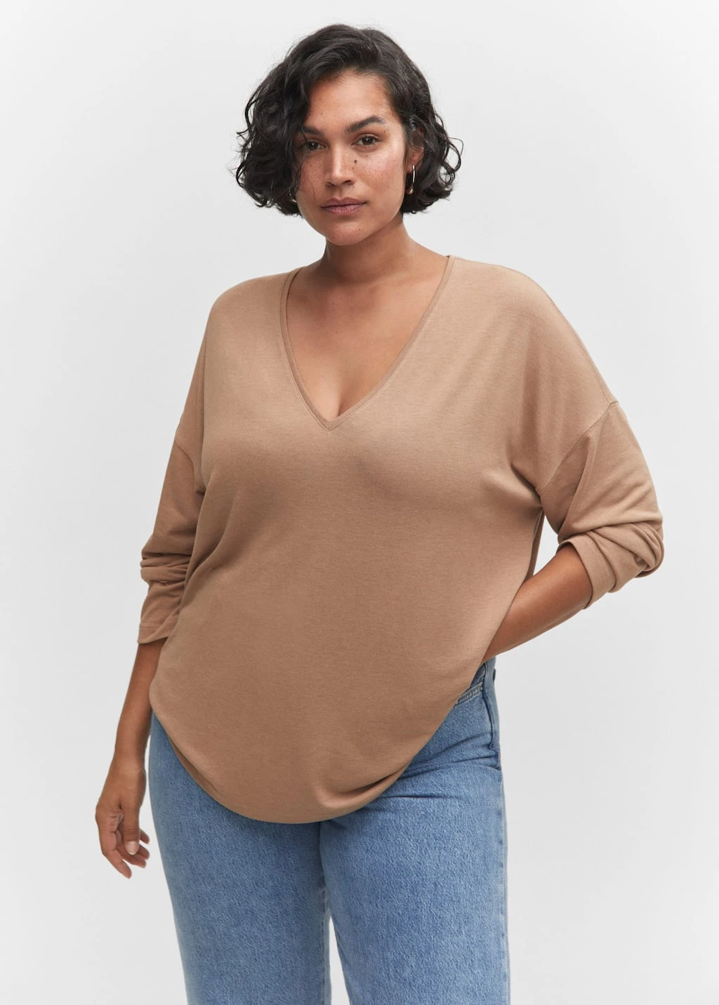 T-shirt Manches Longues Col V â Image 7