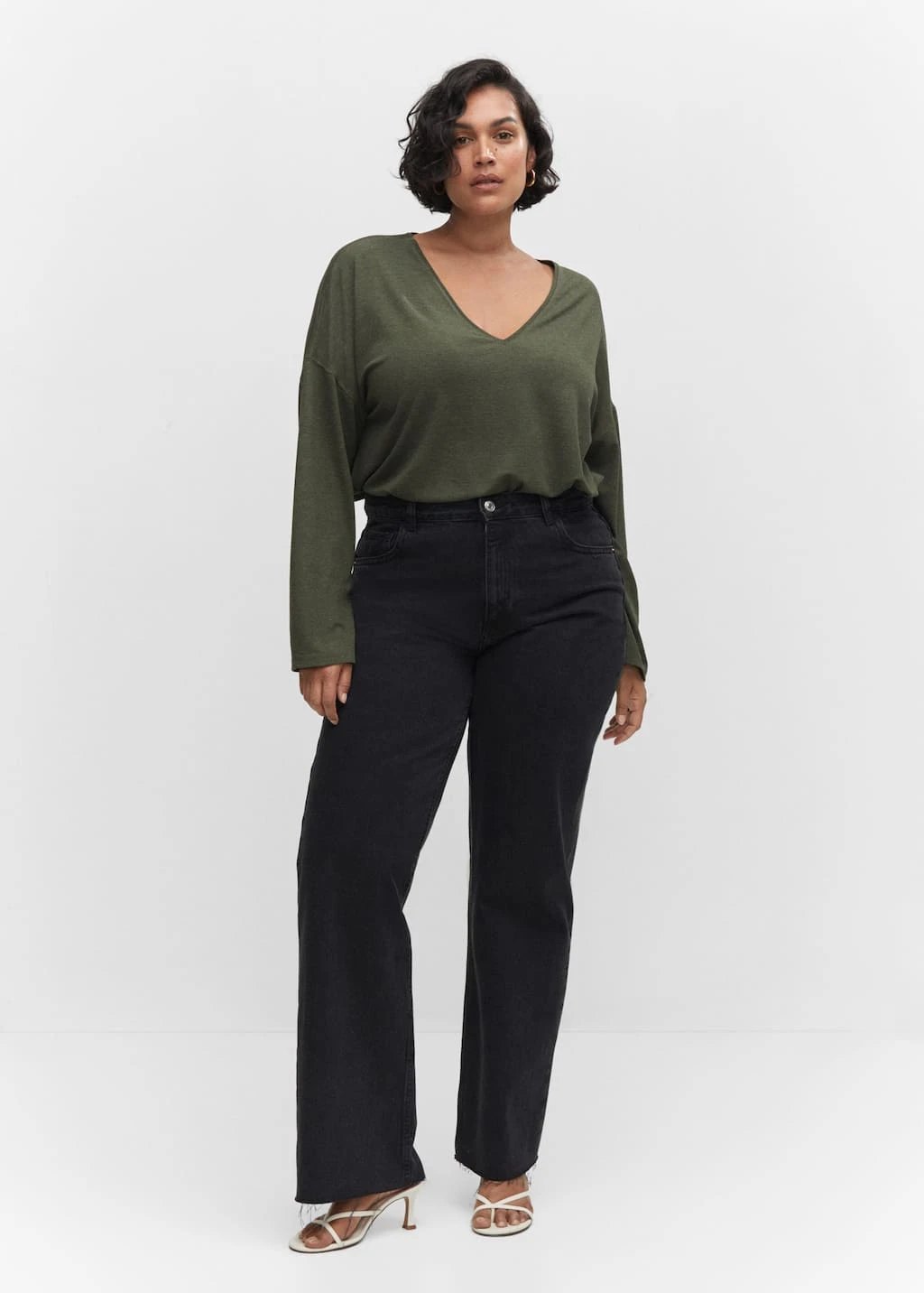 T-shirt Manches Longues Col V â Image 14