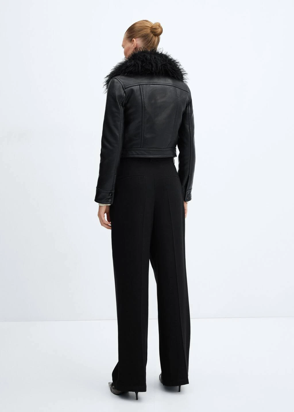 Veste Matelassée Col Fausse Fourrure – Image 3