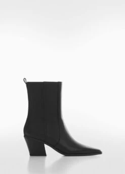 Bottines Cuir à Talon