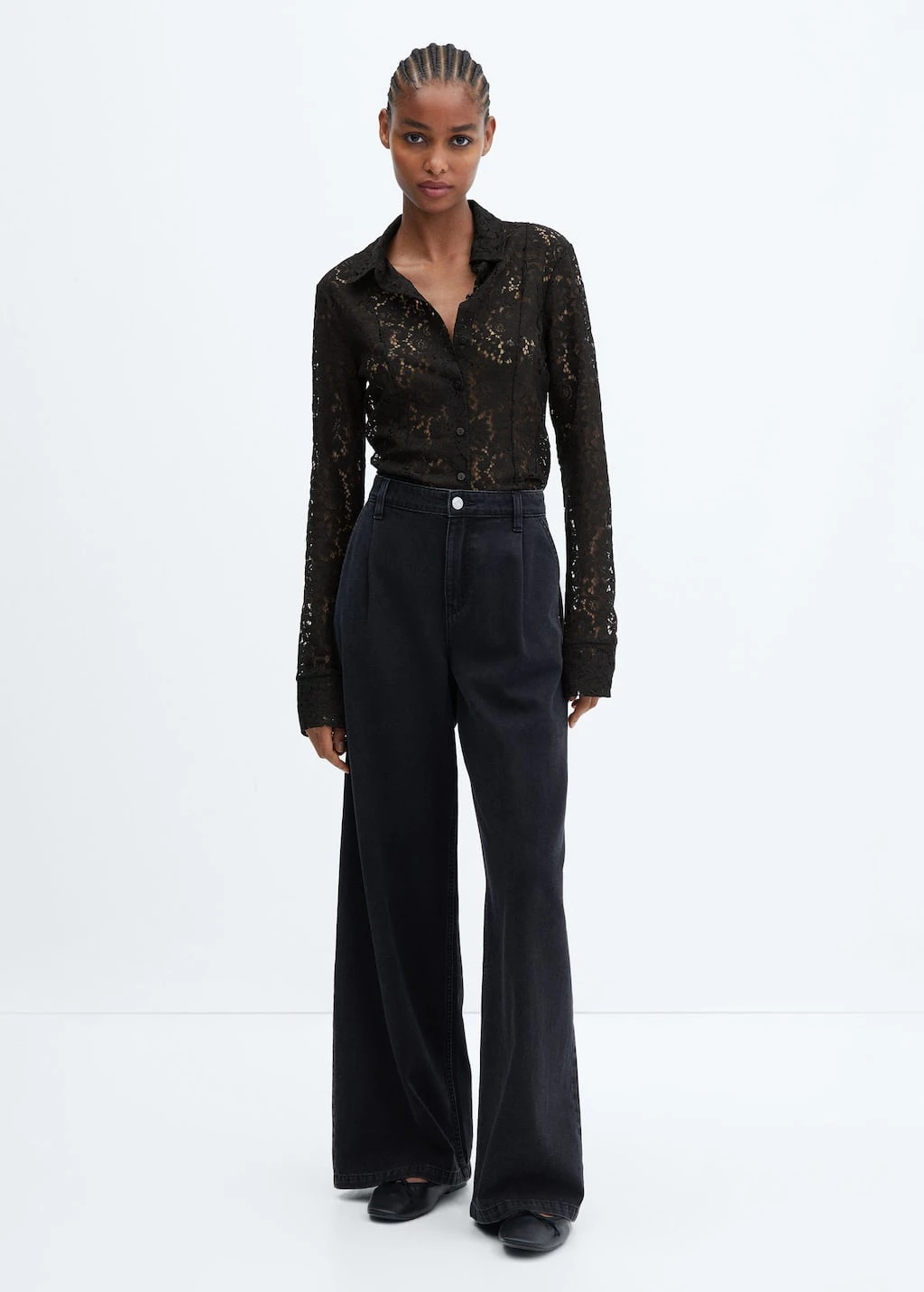 Chemise Dentelle Coton â Image 2