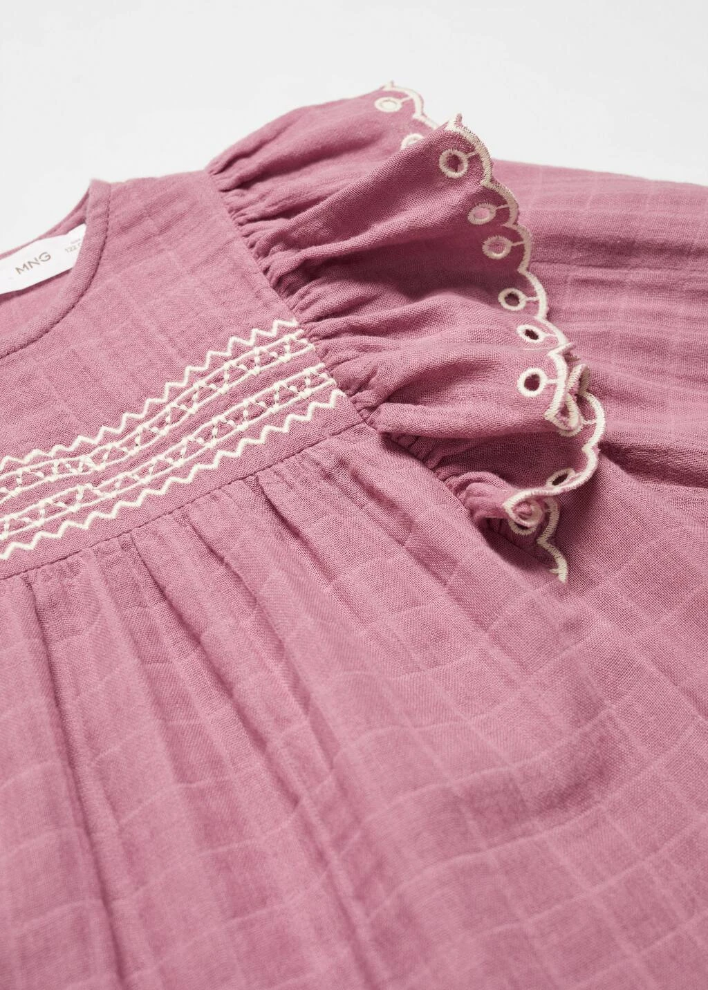 Chemisier à Volants Brodé – Image 5