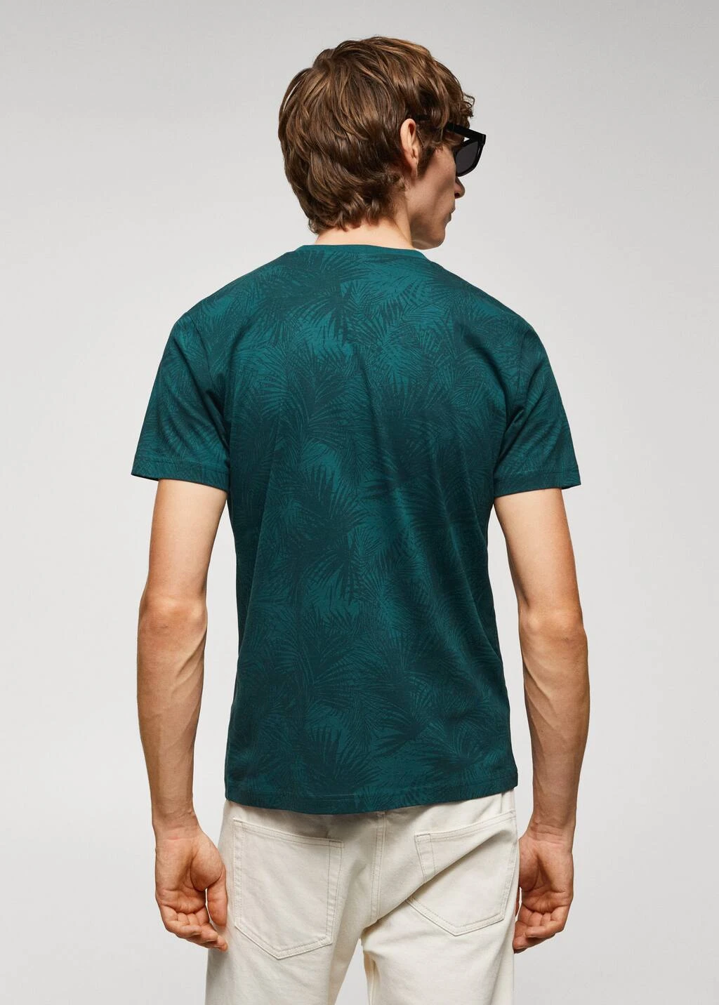 T-shirt Coton Imprimé Hawaïen – Image 3