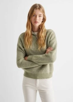 Pull-over Col Fermeture Éclair