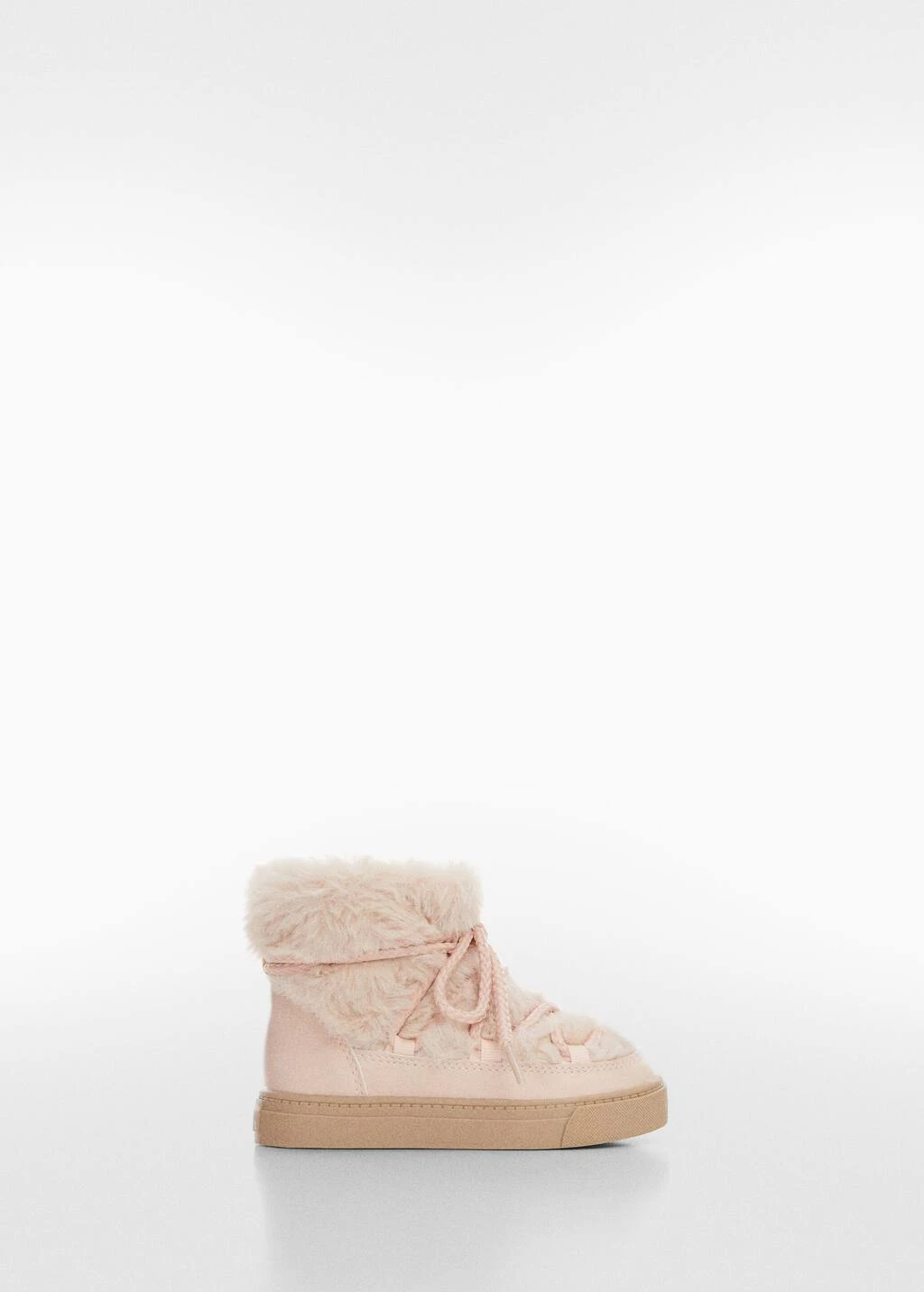 Bottines Lacets Fausse Fourrure – Image 5