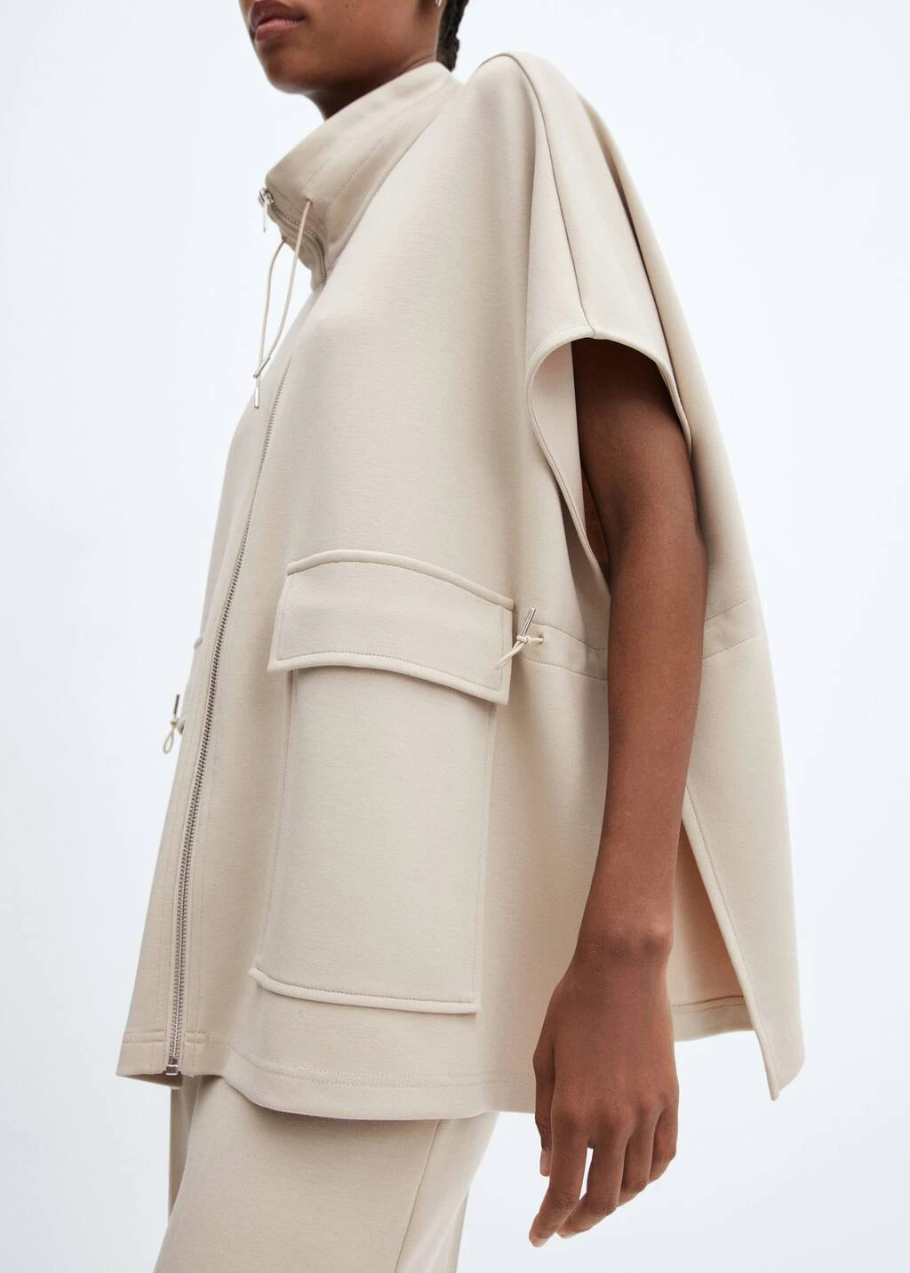 Veste Poncho Poches Rabat – Image 5