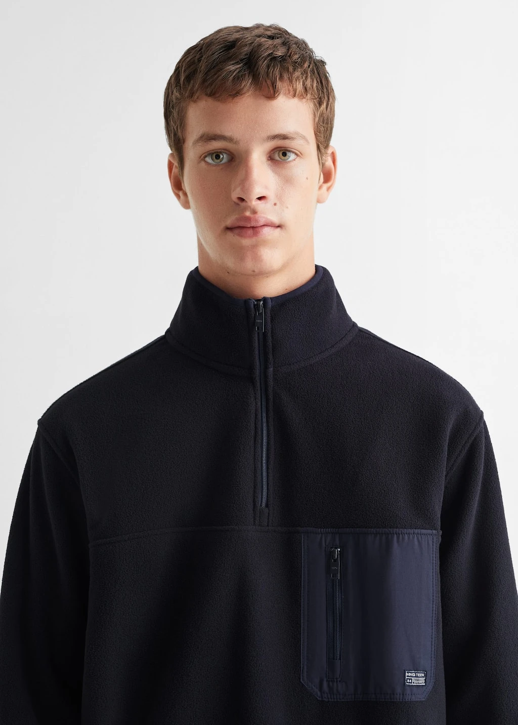 Sweat-shirt Polaire Col ZippĂ© â Image 4