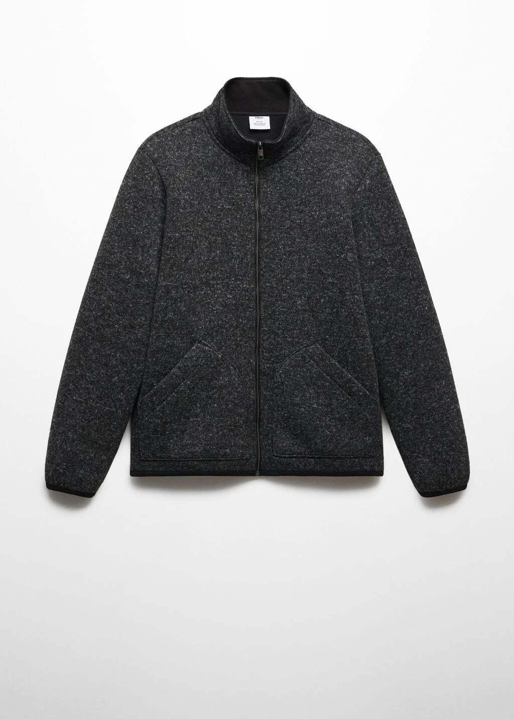 Sweat-shirt Jaspé Fermeture Éclair – Image 7