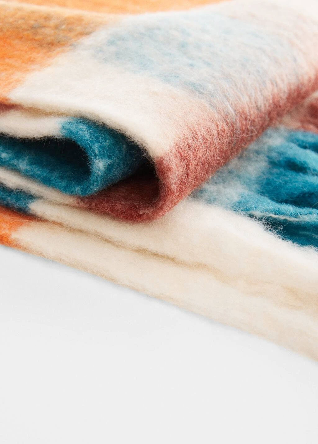 Ăcharpe Laine Carreaux