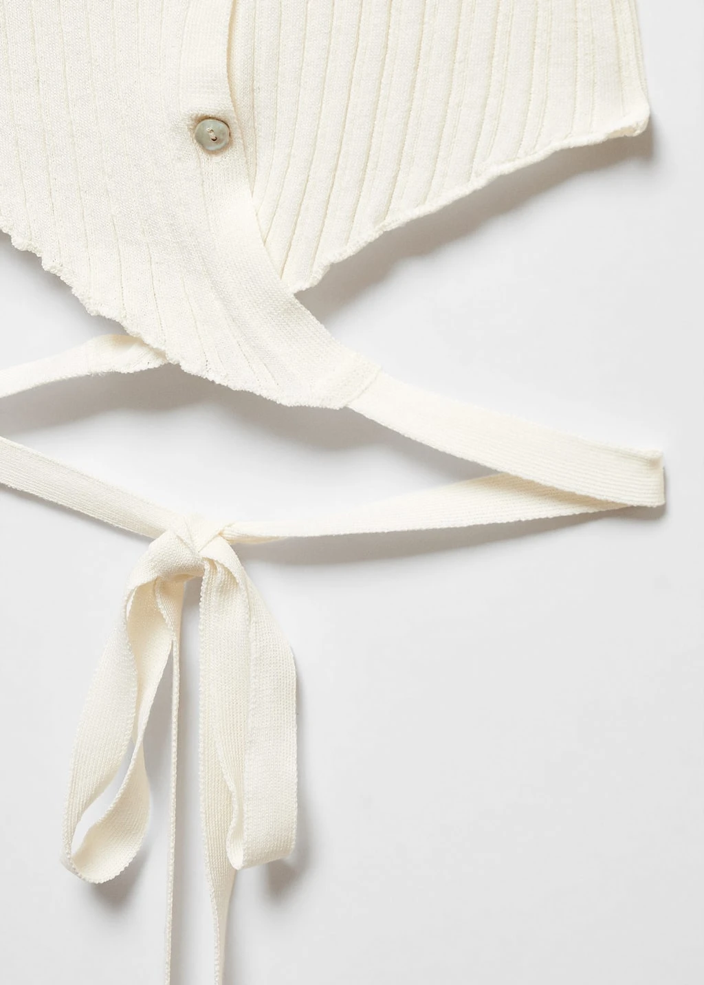 Cardigan Cache-cœur Nœud – Image 7