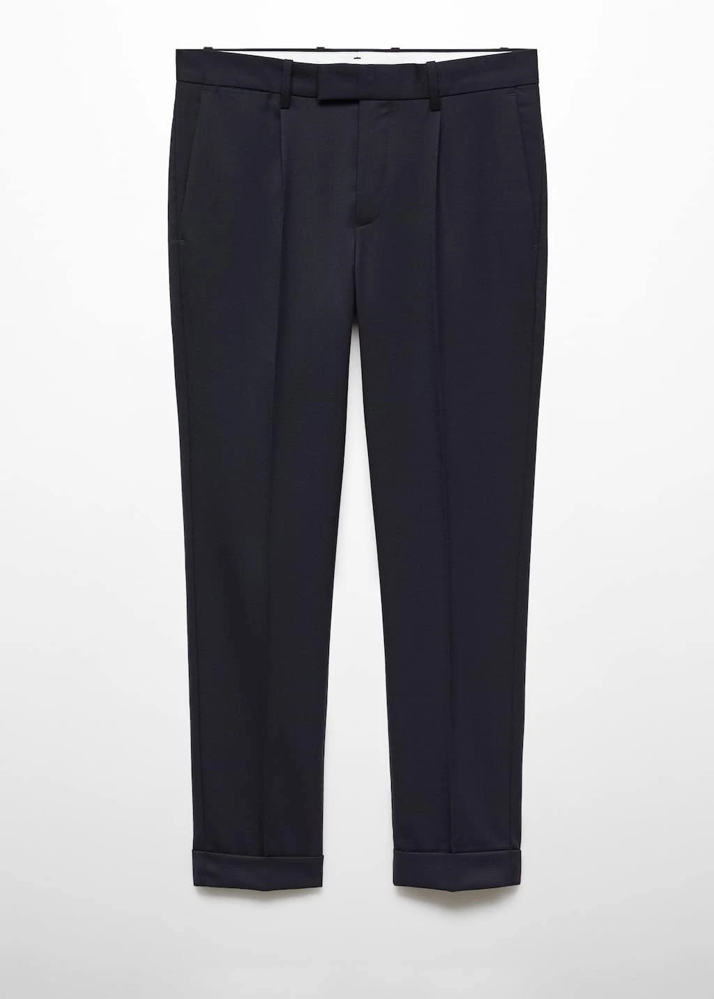 Pantalon En Laine à Pinces – Image 9