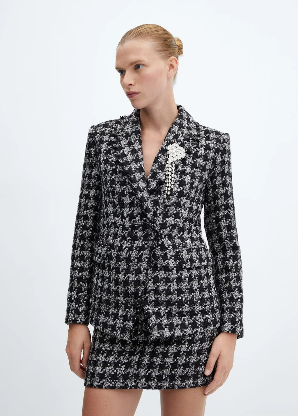 Minijupe Tailleur Tweed