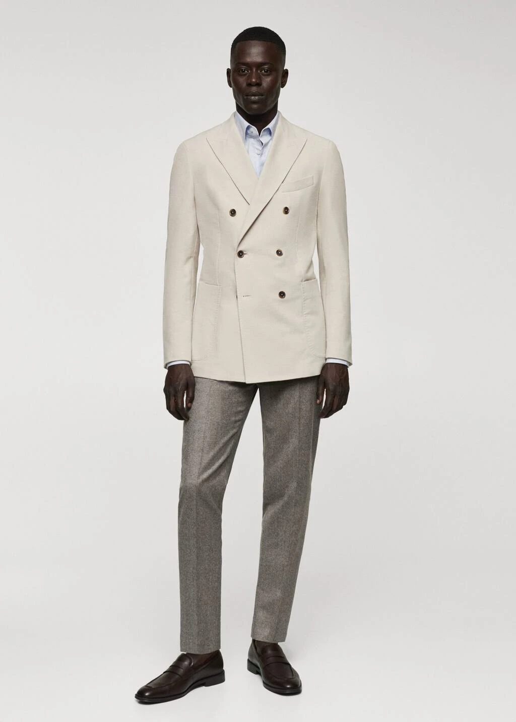 Veste CroisĂ©e Laine Vierge â Image 2