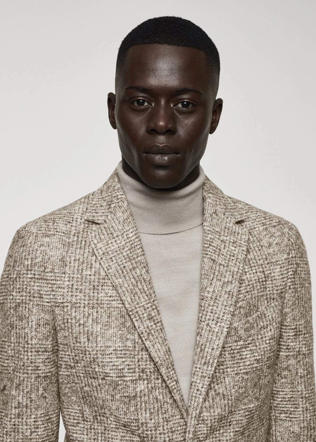 Blazer Laine Vierge Prince-de-galles â Image 4