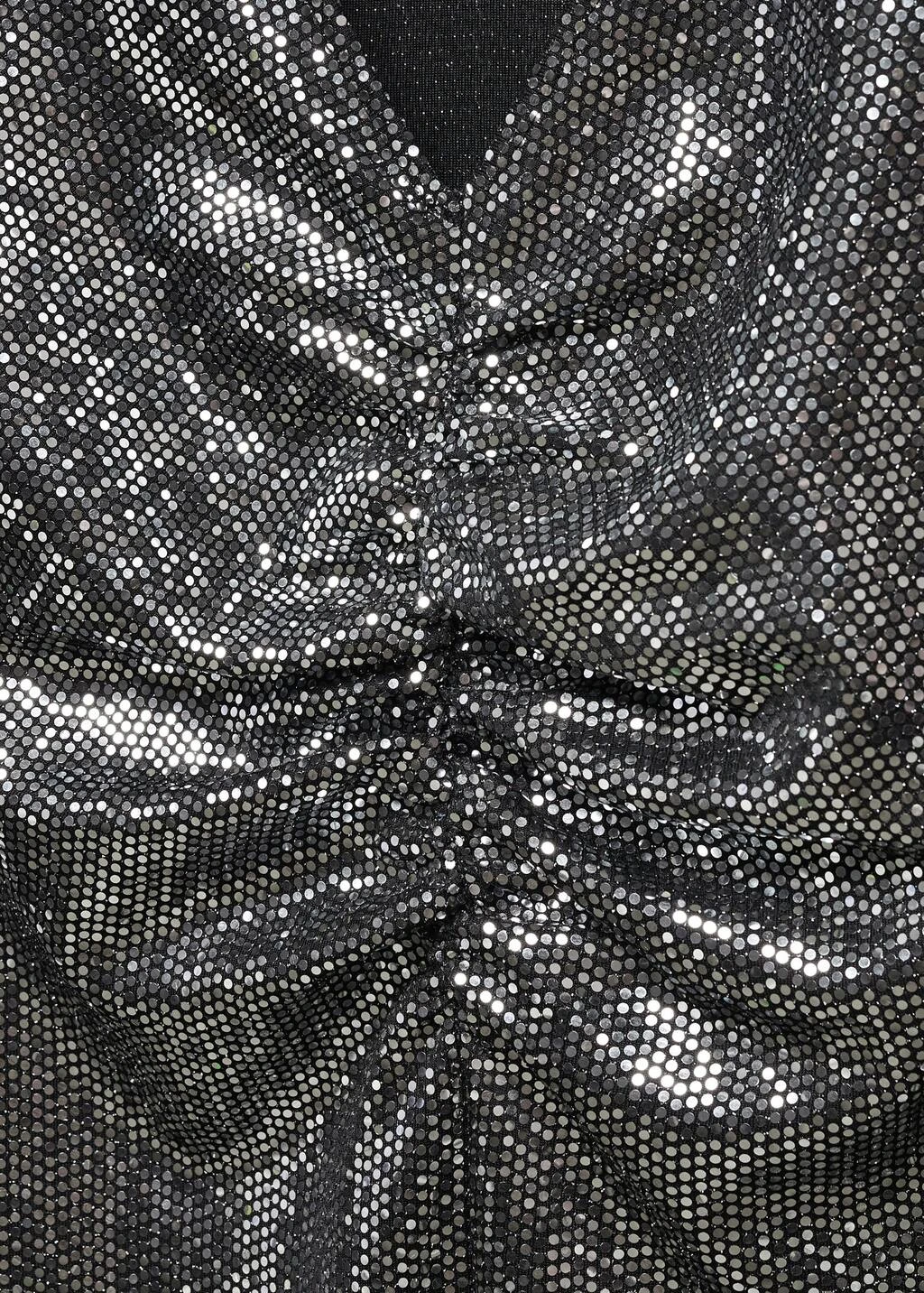 Robe Froncée Sequins – Image 6
