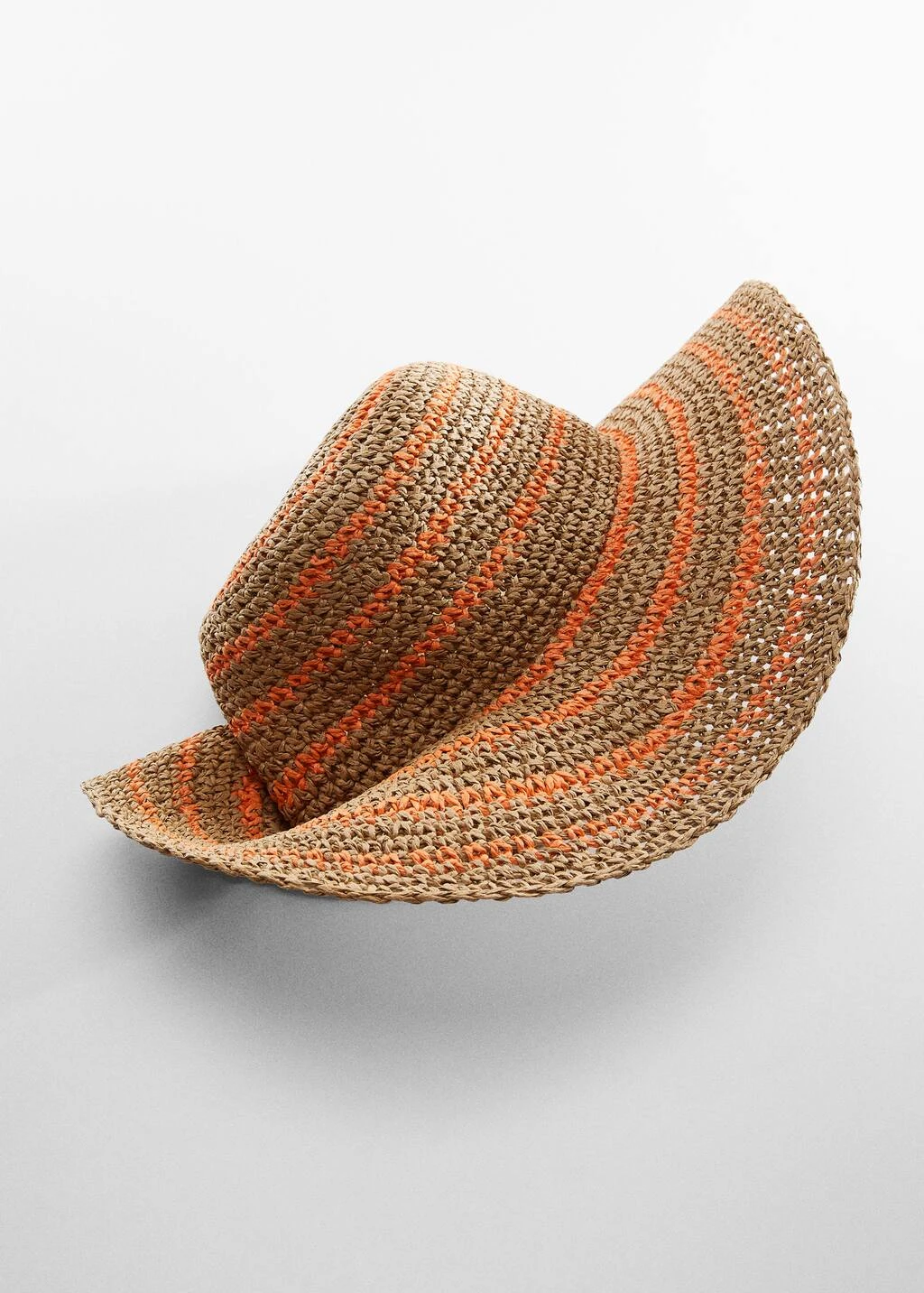 Chapeau Fibre Naturelle Bicolore – Image 3