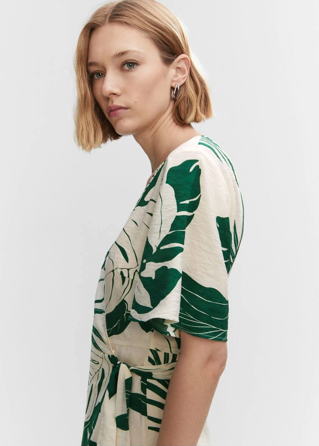 Robe Portefeuille ImprimĂ©e Volant â Image 4