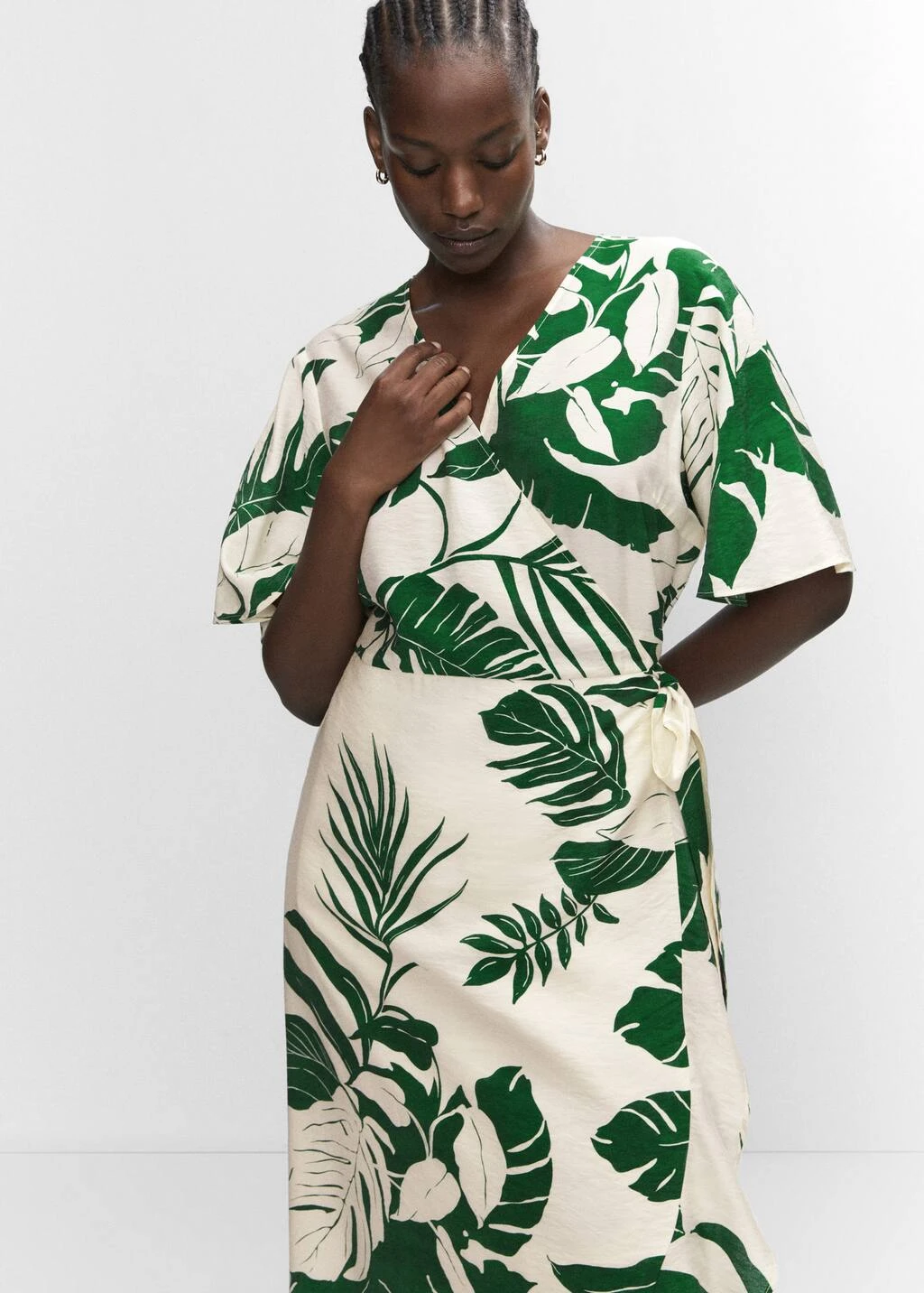 Robe Portefeuille ImprimĂ©e Volant â Image 7