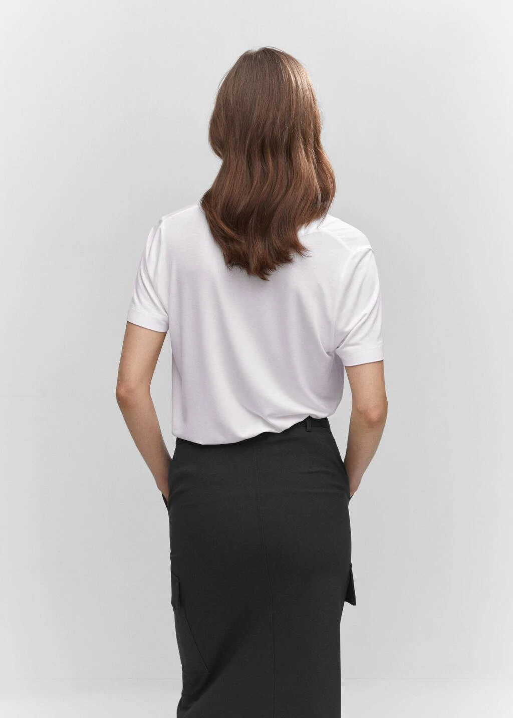 T-shirt Col En V â Image 18