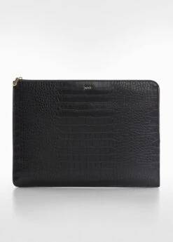 Housse Ordinateur Portable Effet Croco