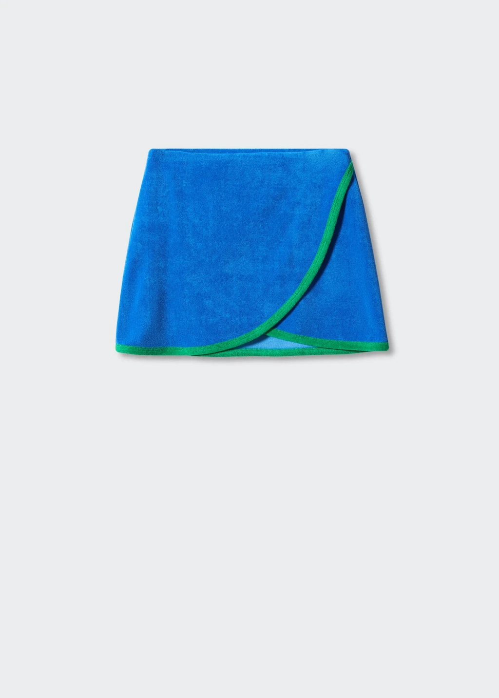 Minijupe Portefeuille Tissu éponge – Image 6