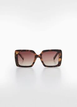 Lunettes De Soleil Carrées écaille