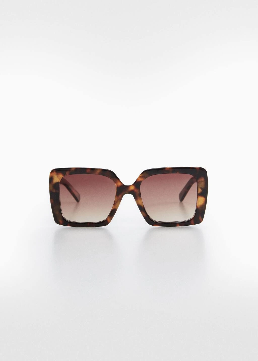 Lunettes De Soleil Carrées écaille