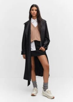 Baskets Empiècements Contrastés