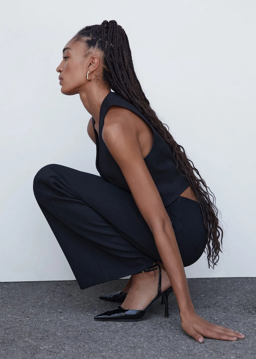 Pantalon Costume Wideleg â Image 5