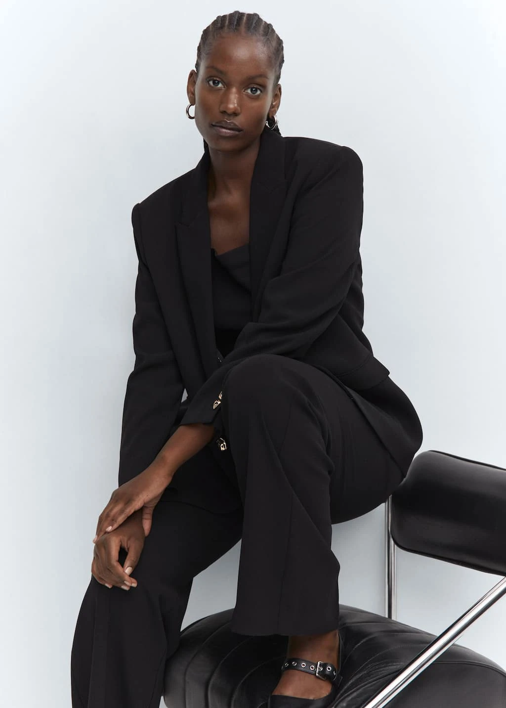 Pantalon Costume Wideleg â Image 7