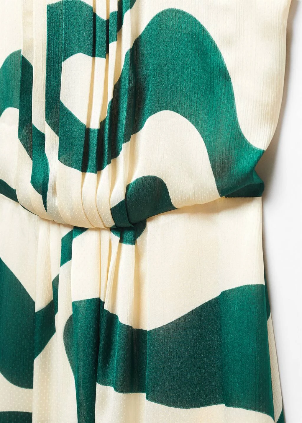 Robe Imprimée Détails Plissés – Image 5