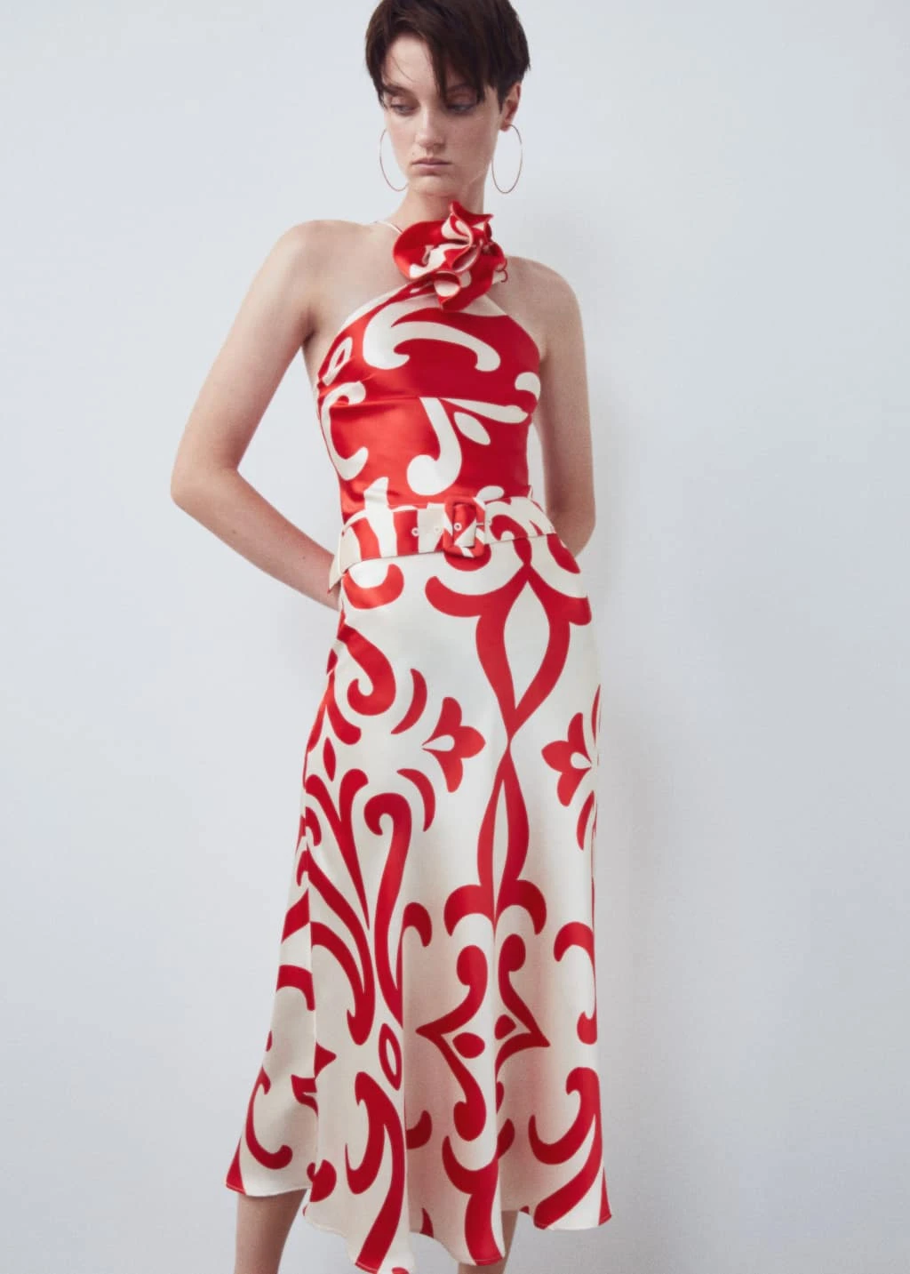 Jupe Imprimée Ceinture – Image 5