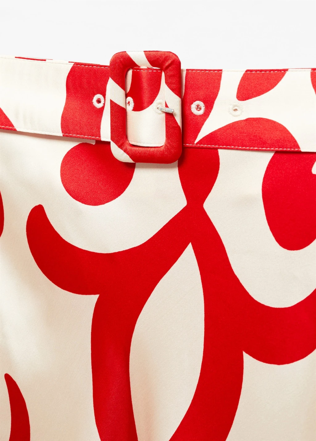 Jupe Imprimée Ceinture – Image 6