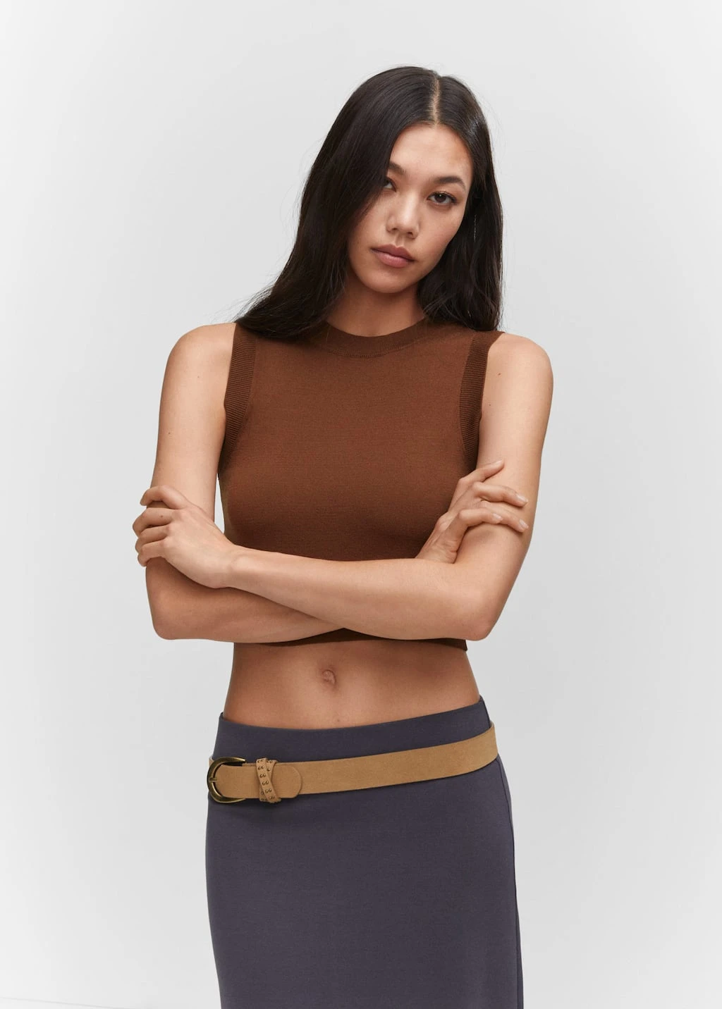 Crop Top Emmanchures Américaines – Image 7