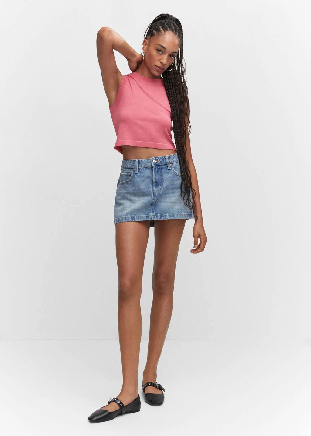 Crop Top Emmanchures Américaines – Image 15