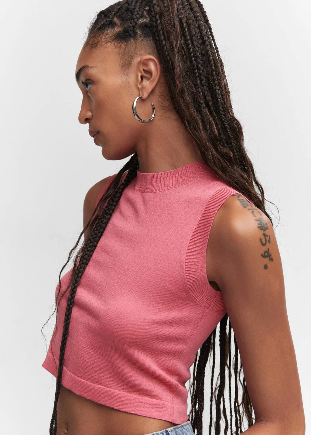 Crop Top Emmanchures Américaines – Image 17