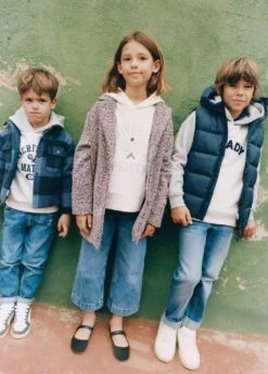 Sweat-shirt Capuche Message