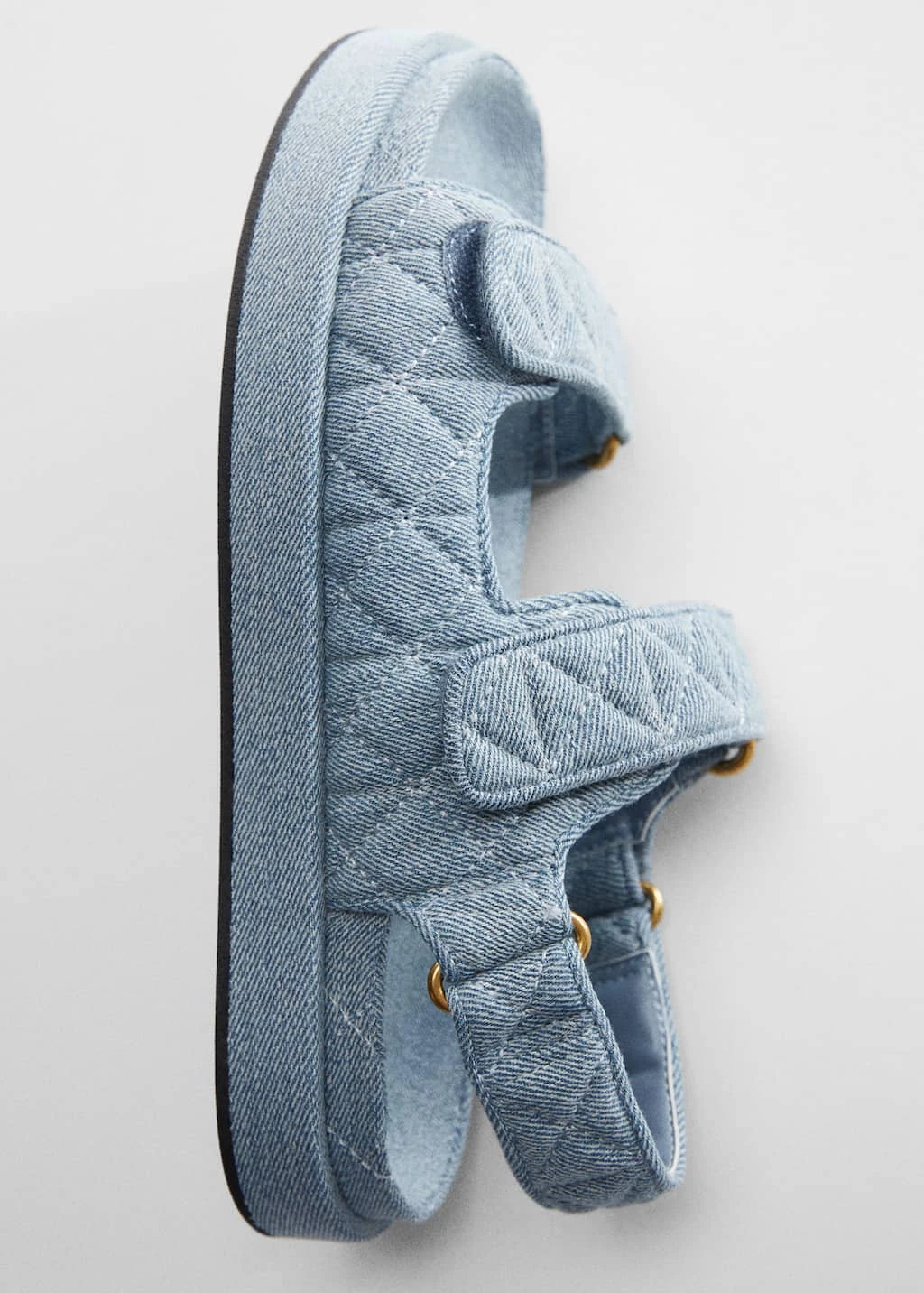 Sandales En Jean Matelassées – Image 4