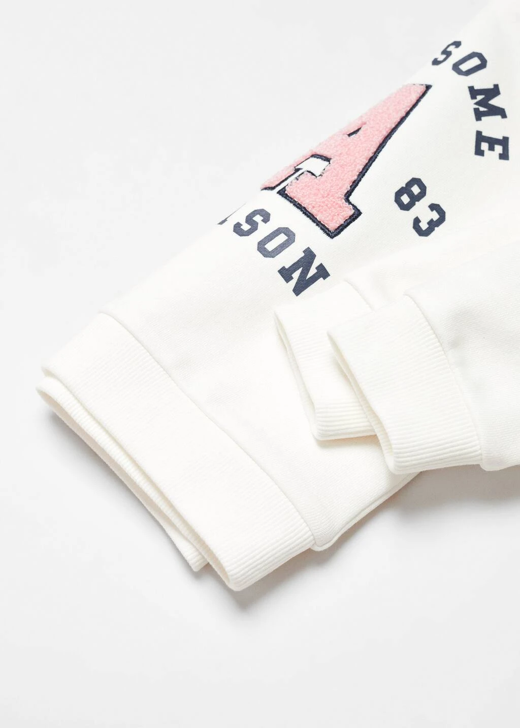 Sweat-shirt Ă Message En Relief â Image 3