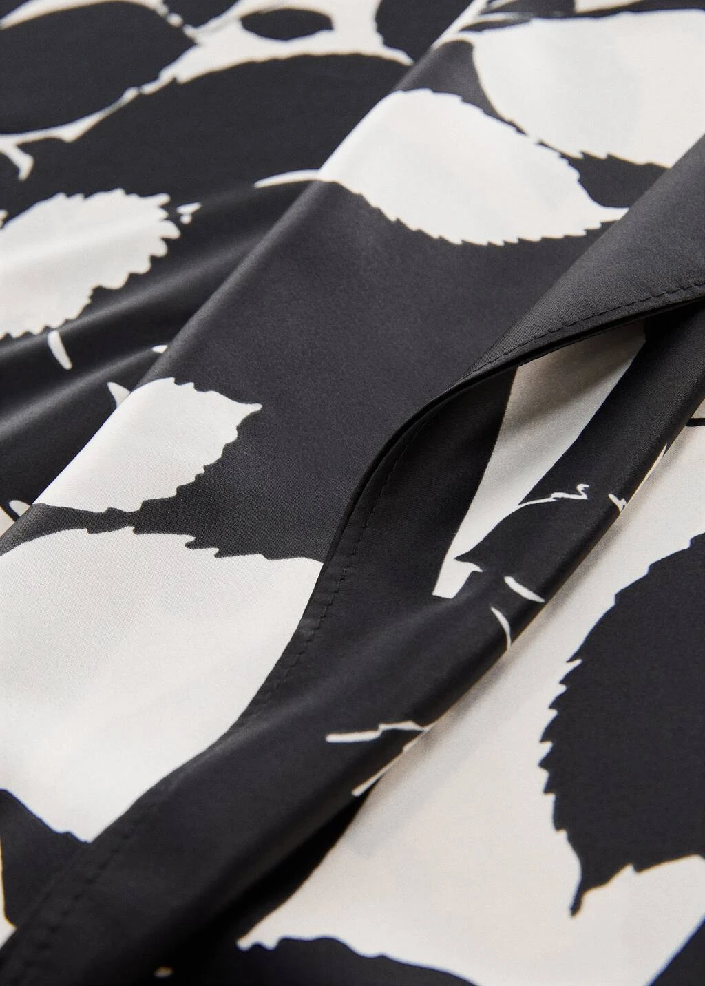 Foulard Bicolore Imprimé