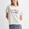 T-shirt Message Manches Courtes
