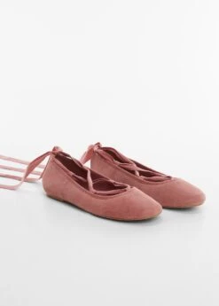 Ballerines Cuir Lanière
