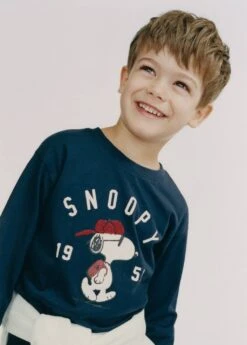 T-shirt Manches Longues Snoopy