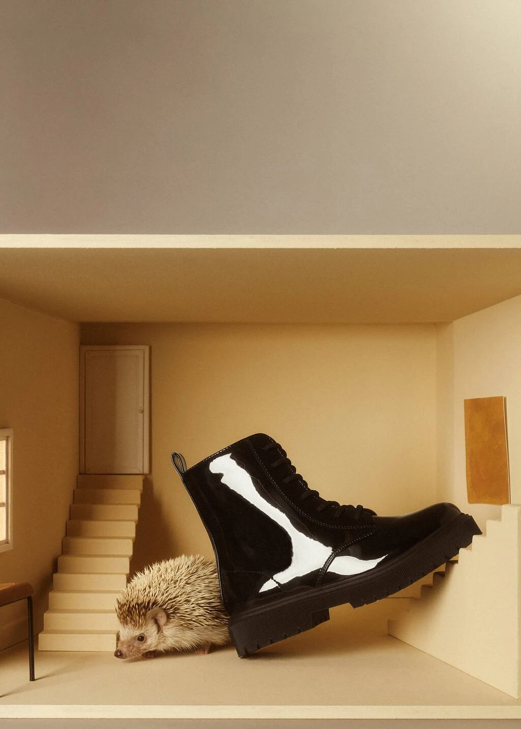 Bottes Vernies Ă Lacets â Image 2