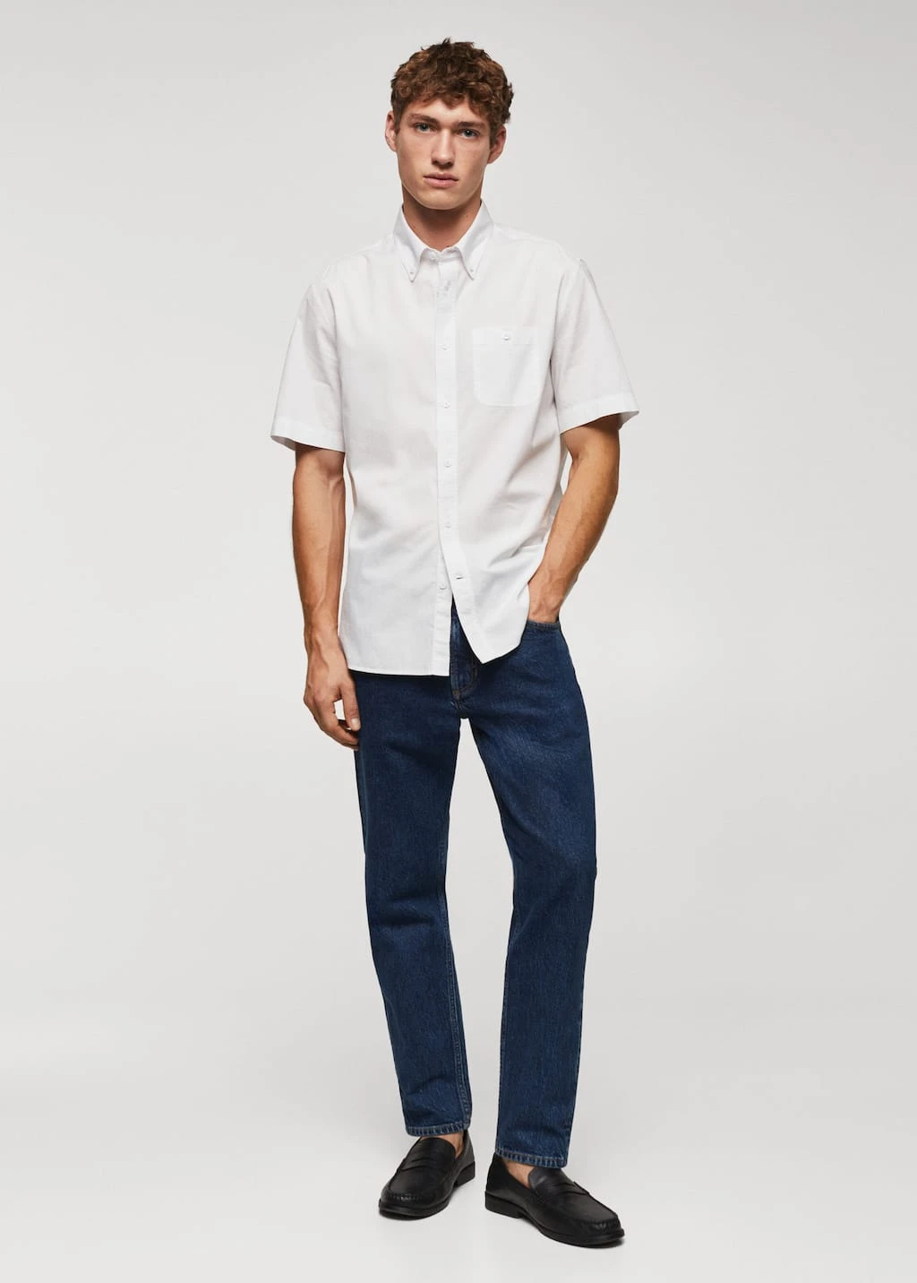 Chemise 100 % Coton Manches Courtes – Image 2