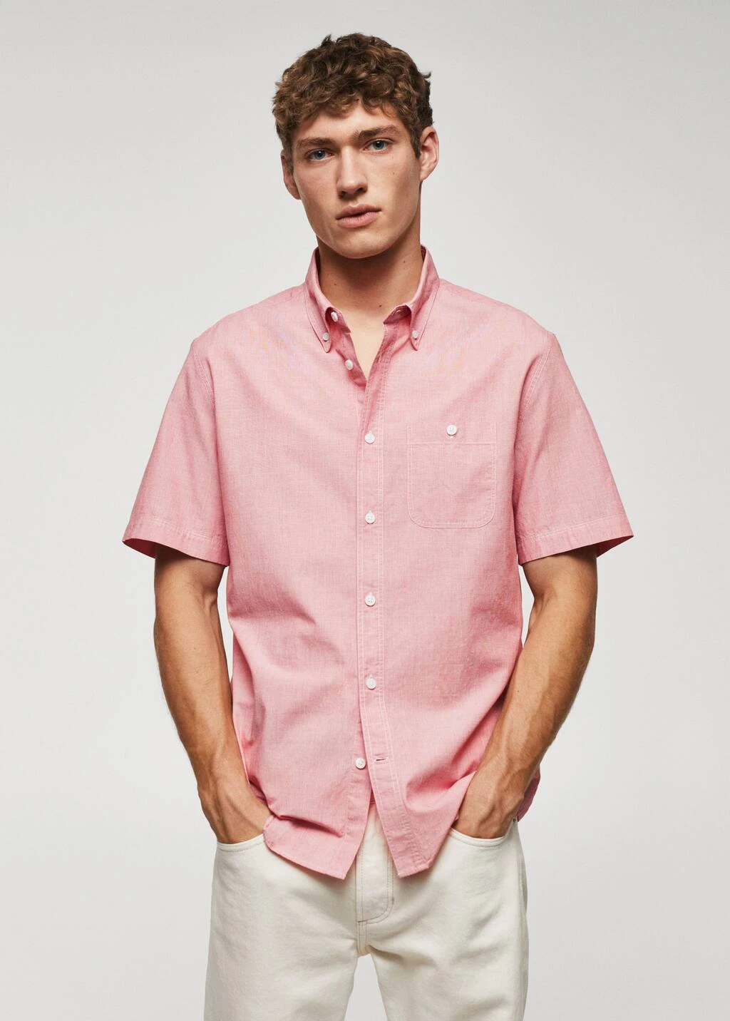 Chemise 100 % Coton Manches Courtes – Image 8