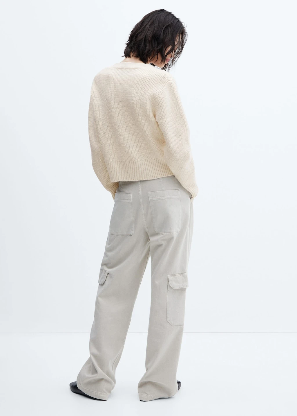 Cardigan Détail épaules – Image 3