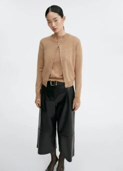 Cardigan Laine Col Rond