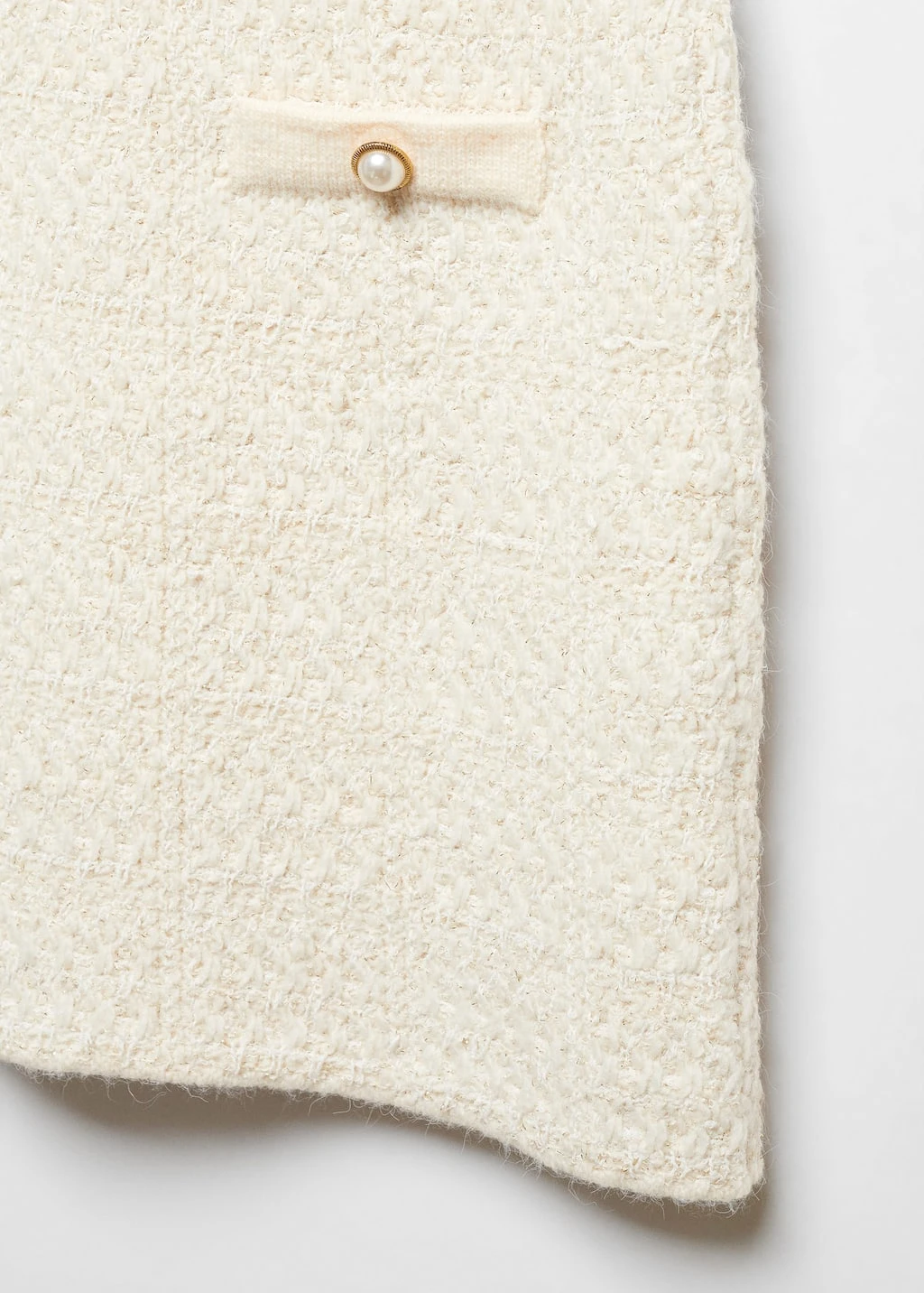 Jupe Maille Boutons Bijoux – Image 7